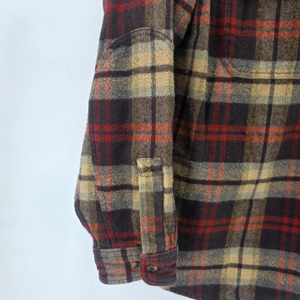 Woolrich Oxbow Bend Flannel 6111 Heavyweight Cotton Men's XXL Button Long Sleeve - Picture 6 of 11